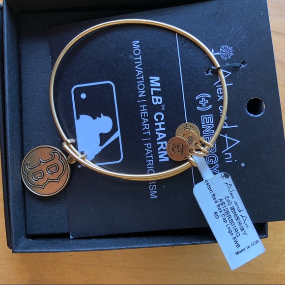 Alex and Ani Jewelry - Alex & Ani Red Sox Charm Bracelet NWT